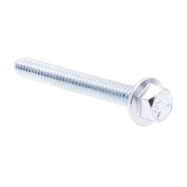 Prime-Line Serrated Flange Bolts 1/4in-20 X 2in Zinc Plated Case Hardend Steel 25PK 9090741 - main
